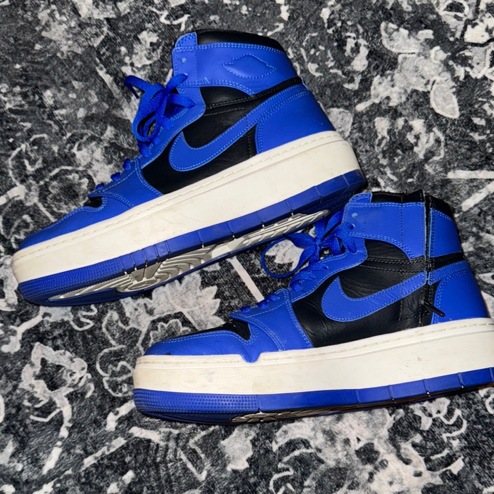 Nike Royal Blue and Black High-Tops - Picture 4 of 7